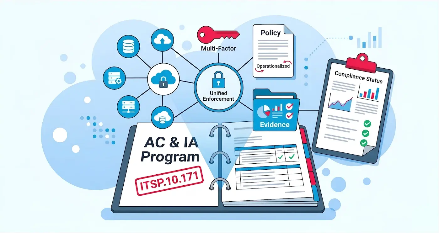 Flat vector illustration on a blue bubbly background showing a formal 