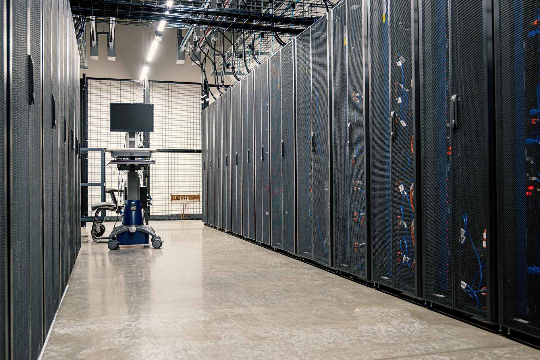 Stock photo by Brett Sayles via Pexels, illustrating data center server room network security (temporary placeholder pending custom hero design).