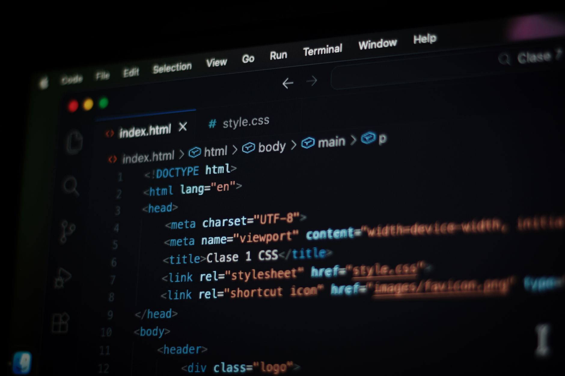 Code editor in dark mode on a Mac screen, representing a hands-on OpenClaw setup on macOS