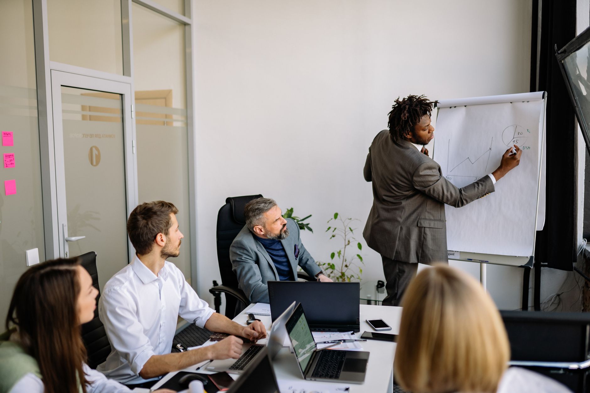 Stock photo by Yan Krukau via Pexels, illustrating cybersecurity leadership team meeting office (temporary placeholder pending custom hero design).